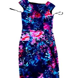 MIDI dress excellent condition modest neckline